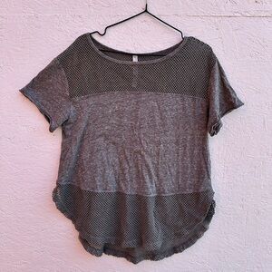FP Movement Grey Short Sleeve Shirt